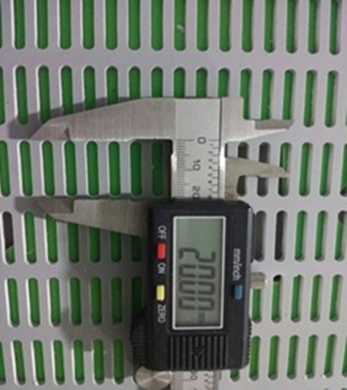 Slotted Perforated PVC Sheet